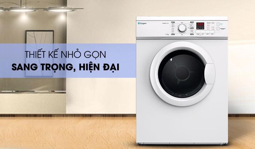 Máy sấy quần áo thông hơi Casper TD-72VWD 7.2kg
