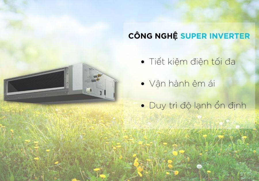 Máy lạnh giấu trần Daikin dòng Inverter tiêu chuẩn FBFC85DVM9 RZFC85DVM   BRC4C66 