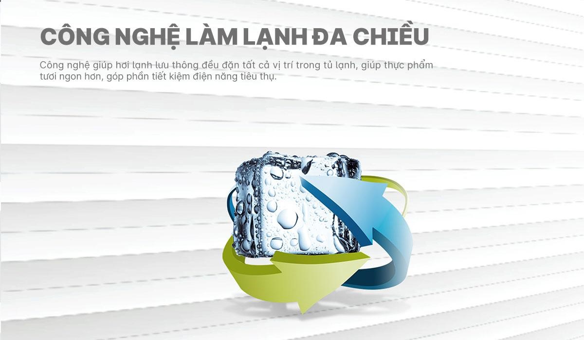Tủ lạnh ngăn đông trên AQUA Inverter AQR-T238FA 211 lít
