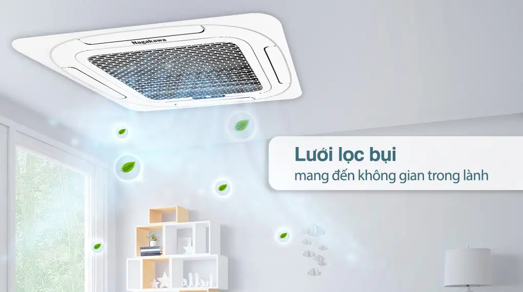 Điều Hòa Âm Trần Nagakawa 42000BTU 1 Chiều Inverter NIT-C42R2M16 dieu hoa am tran nagakawa 42000btu 1 chieu inverter nit c42r2m16 aeoW