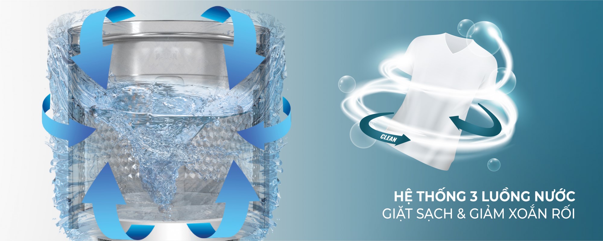 Máy giặt cửa trên Casper Inverter WT-75N70BGA 7.5kg 