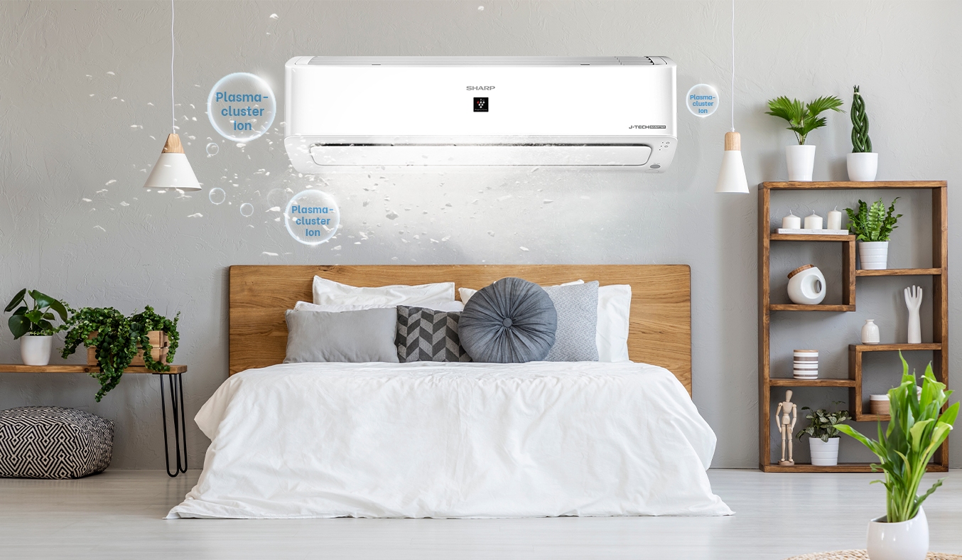 Máy lạnh Sharp Inverter AH-XP18YMW 2.0Hp