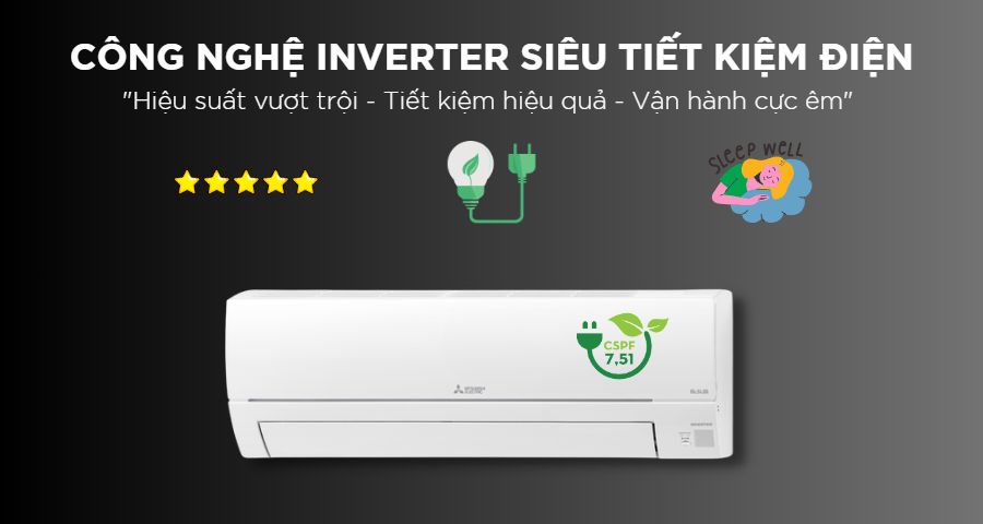 Máy lạnh Mitsubishi Electric Inverter MSY/MUY-JW60VF 