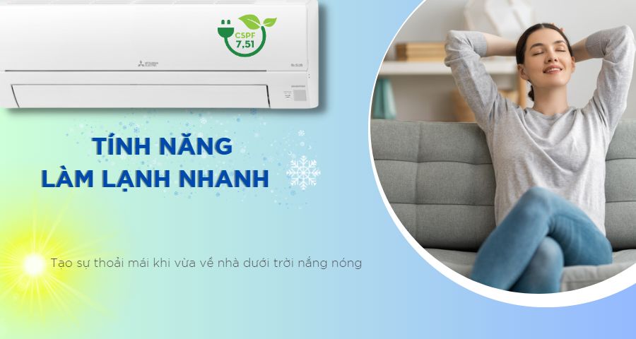 Máy lạnh Mitsubishi Electric Inverter MSY/ MUY-JW60VF 