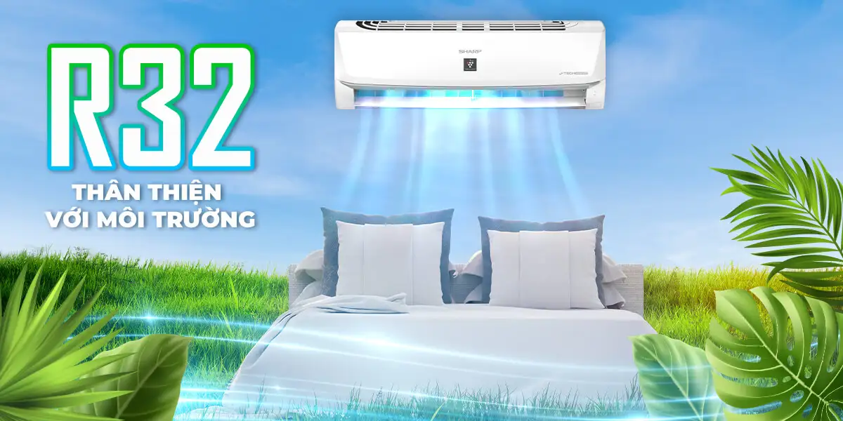 may lanh sharp inverter ah xp10ymw 1 0hp 8