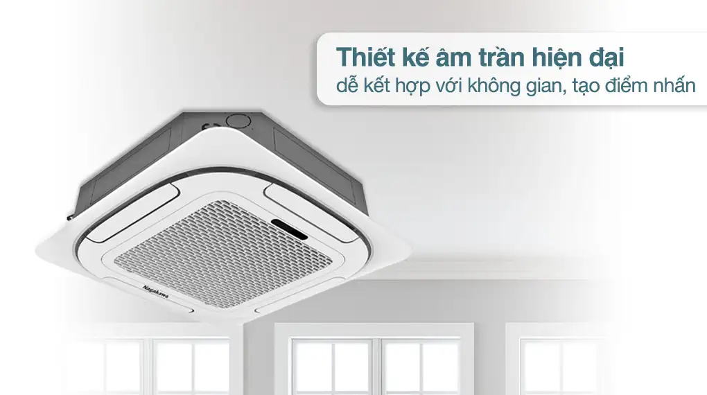 Điều Hòa Âm Trần Nagakawa 36000BTU 1 Chiều Inverter NIT-C36R2M16 dieu hoa am tran nagakawa 36000btu 1 chieu inverter nit c36r2m16