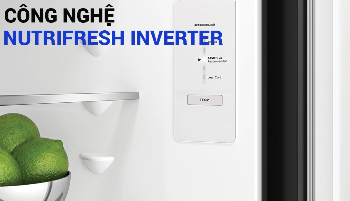 Tủ lạnh Electrolux Inverter 335 lít EBB3742K-H