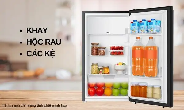 Tủ lạnh mini bar UltimateTaste 300 - Đen, 94L, EUM0930BD-VN Tủ lạnh Mini Electrolux 94 lít EUM0930BD-VN