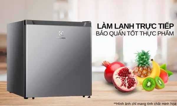 Tủ lạnh mini bar UltimateTaste 300 - Xám Arctic, 45L, EUM0500AD-VN Tủ lạnh Mini Electrolux 45 lít EUM0500AD-VN