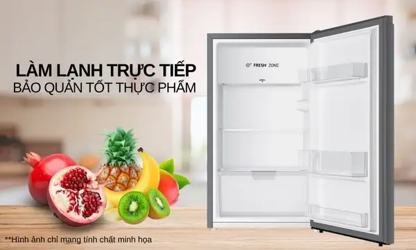 Tủ lạnh mini bar UltimateTaste 300 - Xám Arctic, 94L, EUM0930AD-VN Tủ lạnh Mini Electrolux 94 lít EUM0930AD-VN